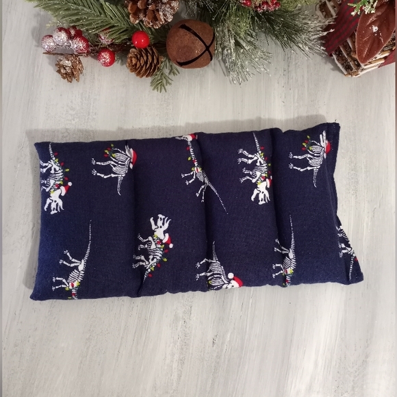 Microwavable Heating Pad Dinosaur Santa Skeletons Heat Pack - Picture 2 of 7